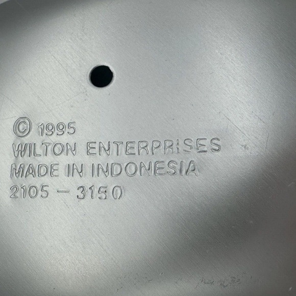 Wilton Halloween 3D Stand Up JACK-O-LANTERN Pumpkin Baking Cake Pan Vintage - Picture 3 of 9